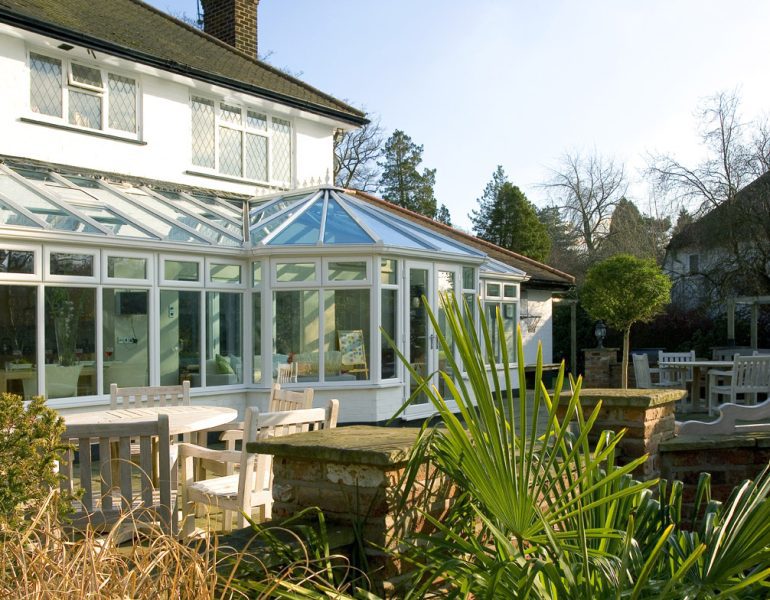 Conservatory roof glass