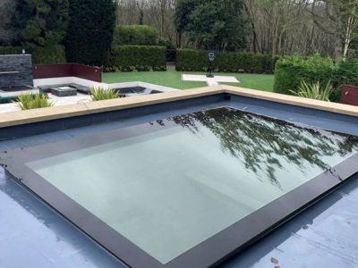 tuffx infinity rooflight on building