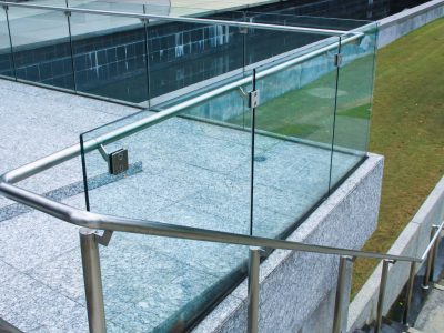 toughened glass balustrades
