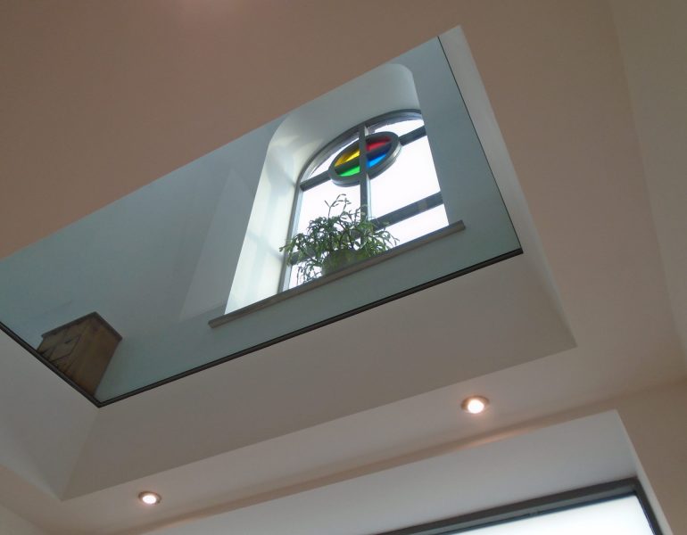 Walk on Glass panel in a Chapel